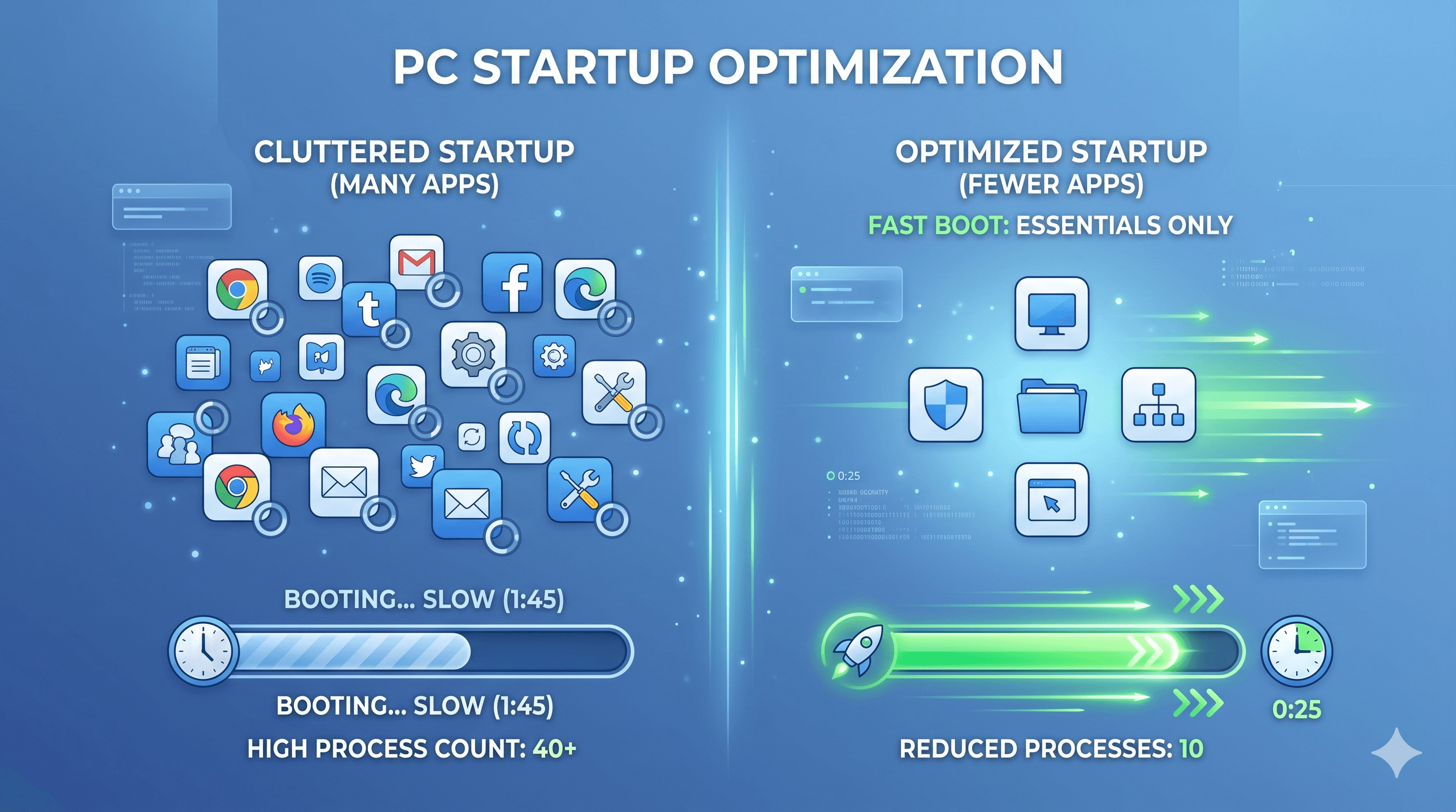 What is startup tuning?